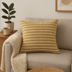 Handcrafted Print Throw Pillow 18x18 Cushion (Option: Style7)