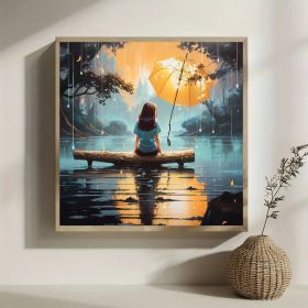 5DDIY Diamond Painting Set - Full Diamond Round Water Diamond Art (Option: Code88)